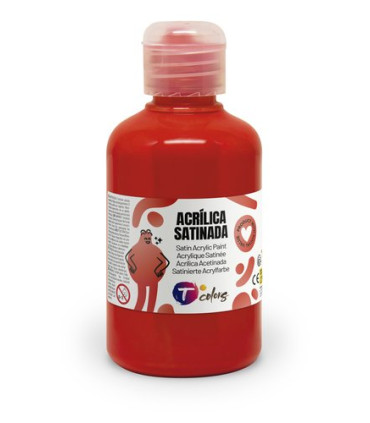 PINTURA ACRIL.TCOLORS 250 ml ROJO