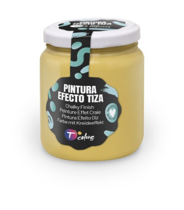 PINTURA CHALK TCOLORS 175 MOSTAZA