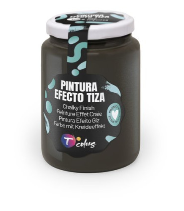 PINTURA CHALK TCOLORS 400 CASI NEGRO
