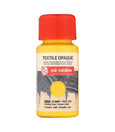 PINTURA TELA TALENS OPACA 50ml AMARILLO