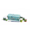 PINTURA TELA PAJARITA 25 ml  ESTUCHE 6