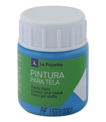PINTURA TELA PAJARITA 25 ml CYAN T-07