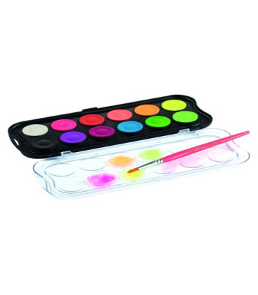 ACUARELAS GIOTTO FL 30 mm ESTUCHE 12