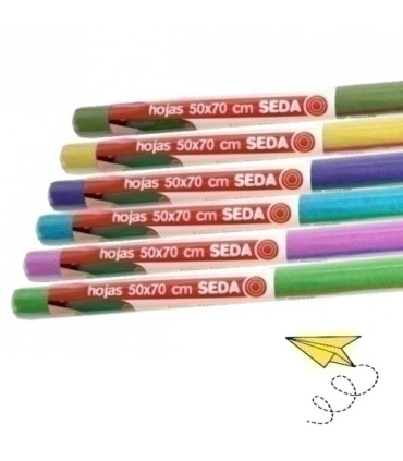PAPEL SEDA C.G.ROLLO 5 HOJAS 50x70 A.MED