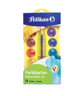 ACUARELAS PELIKAN JUNIOR ESTUCHE 12