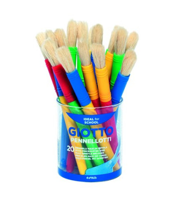 PINCEL GIOTTO MAXI ESCOLAR BOTE 20