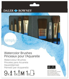 PINCEL DALER ROWNEY ACUARELA EST.10