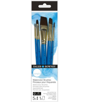 PINCEL DALER ROWNEY ACUARELA SET 5