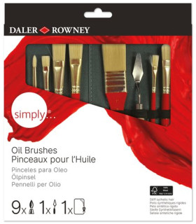 PINCEL DALER ROWNEY OLEO EST.10
