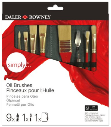 PINCEL DALER ROWNEY OLEO EST.10