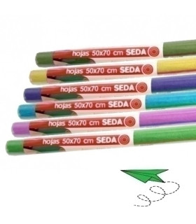PAPEL SEDA C.G.ROLLO 5 HOJAS 50x70 V.MED