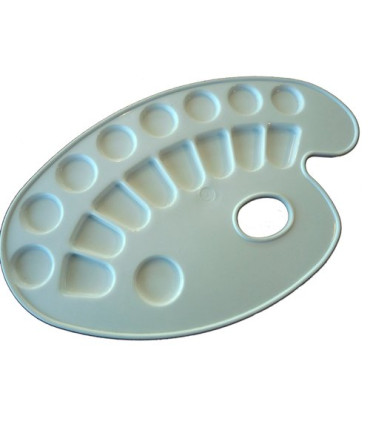 PALETA TALENS PLASTICO OVALADA 17 DEP.