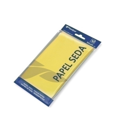 PAPEL SEDA SADIPAL B/10h 50x65 AMARILLO