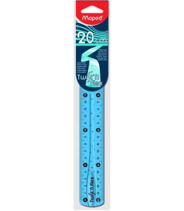 REGLA MAPED TWIST&FLEX 20 CM
