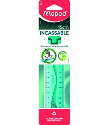 REGLA MAPED 15 CMS IRROMPIBLE FLEX