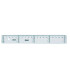 REGLA CRISTAL SAFTA 20 CENTIMETROS