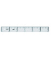 REGLA CRISTAL SAFTA 30 CENTIMETROS
