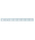 REGLA CRISTAL SAFTA 40 CENTIMETROS