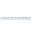 REGLA CRISTAL SAFTA 40 CENTIMETROS