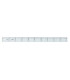 REGLA CRISTAL SAFTA 50 CENTIMETROS