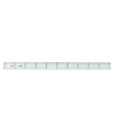 REGLA CRISTAL SAFTA 50 CENTIMETROS