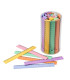 REGLAS FAIBO PLASTICO PASTEL 16cm B/100