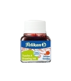 TINTA CHINA PELIKAN 10 ml. BERMELLON
