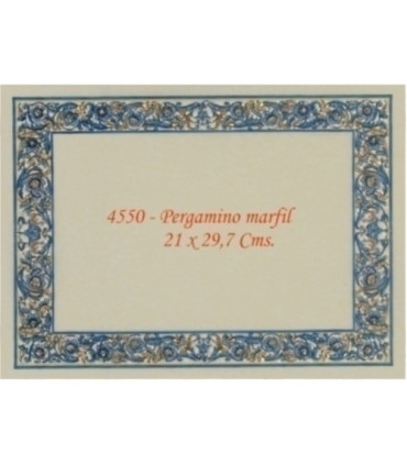 PAPEL TEMA.A4 CG 160g 25h PERG.4550 B/10