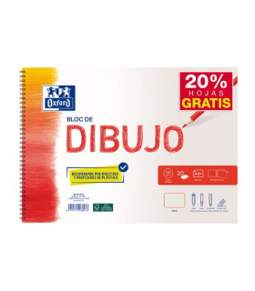 BLOC DIBUJO OXFORD C/ESP. A4+ 130g