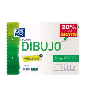 BLOC DIBUJO OXFORD C/ESP. REC 2TAL A4+ 1