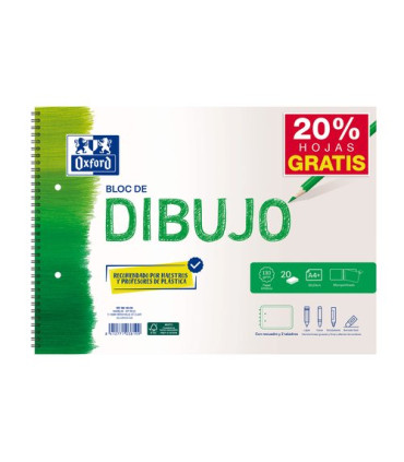 BLOC DIBUJO OXFORD C/ESP. REC 2TAL A4+ 1