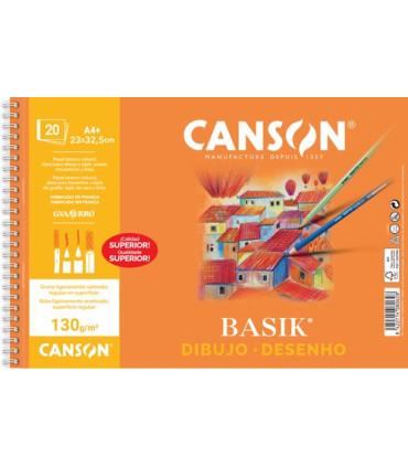 BLOC DIBUJO G-C BASIK C/ESP. A4+ 130g