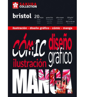 BLOC DIBUJO SAKURA MANGA A3 250g