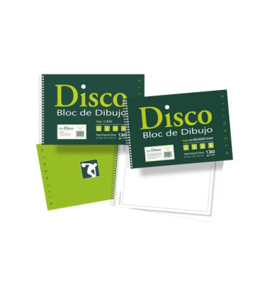 BLOC DIBUJO ZORR. DISCO 23x34 2TAL 130g