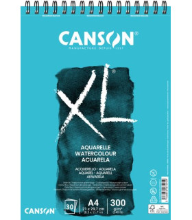 BLOC DIBUJO CANSON XL AQUAREL. C/ESP. A4