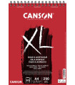 BLOC DIBUJO CANSON XL OLEO&ACR. C/ESP.A4
