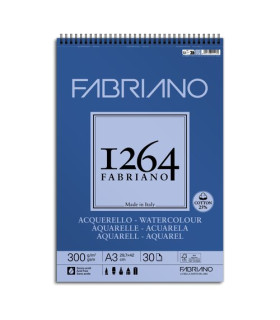 BLOC DIBUJO FABRIANO 1264 ACUARELA A3 30
