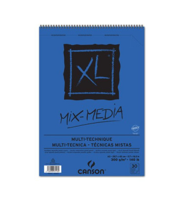BLOC DIBUJO CANSON XL MIX MED. C/ESP. A3