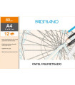 LAMINA FABRIANO MILIMETRADO M.PK 12 A4