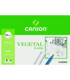 BLOC DIBUJO G-C BASIK VEGETAL ENCOL. A4+