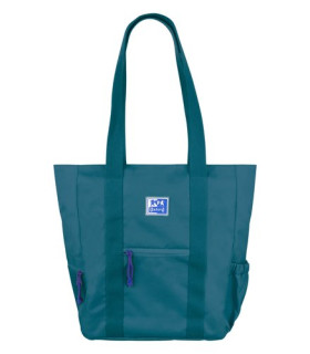 MOCHILA-BOLSO OXFORD B-TRENDY AQUA