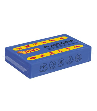 PLASTILINA JOVI 70 PAST. AZUL OSC. C/30