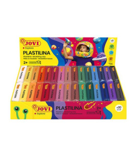 PLASTILINA JOVI 70 PAST. COL.SUR C/30