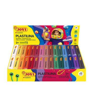 PLASTILINA JOVI 70 PAST. COL.SUR C/30