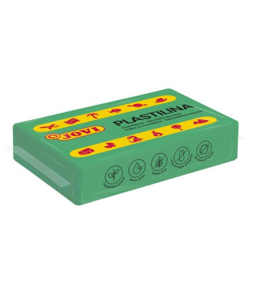 PLASTILINA JOVI 70 PAST. VERDE CL. C/30