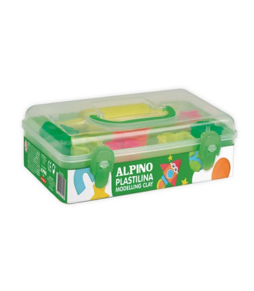 PLASTILINA ALPINO KIT 7 COL+7 HERR+RODI