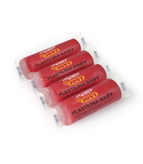 PLASTILINA JOVI BABY MY FIRST ROJO C/18
