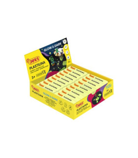 PLASTILINA JOVI 70 GLOW DARK C/18
