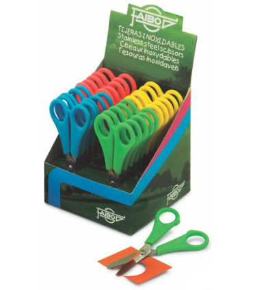 TIJERAS ESCOL. FAIBO 13 cm. EXPOS:.20