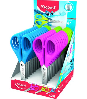 TIJERAS ESCOL. MAPED ESSENTIALS EXP.24